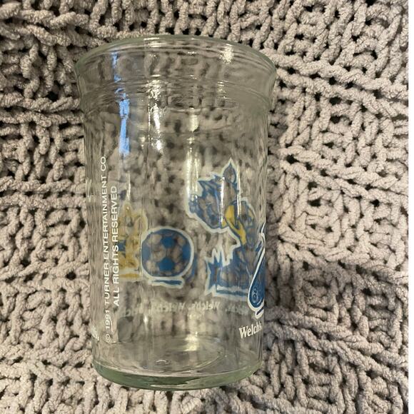 Vintage Welch's Tom & Jerry Soccer Jelly Jar 1991 - Picture 3 of 5